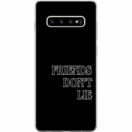 Samsung Galaxy S10+ Genomskinligt Skal Stranger Things