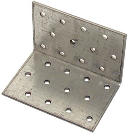 Joma 4490000 Vinkelbeslag 60 x 60 x 90 x 3 50-pakning, Beslag