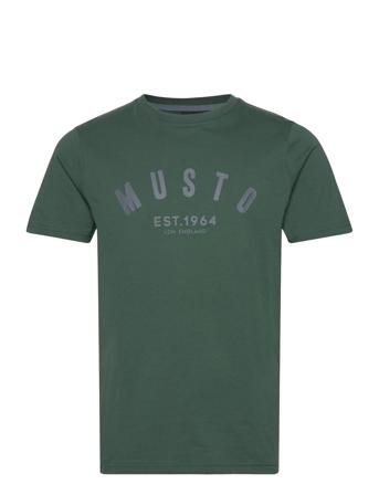 M Marina Musto Ss Tee T-shirts Short-sleeved Grønn Musto*Betinget Tilbud