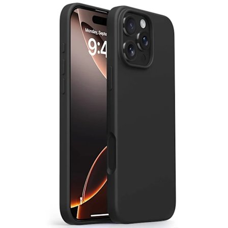 Mobilskal till iPhone 16 Pro Ultra Thin Silikon - Svart