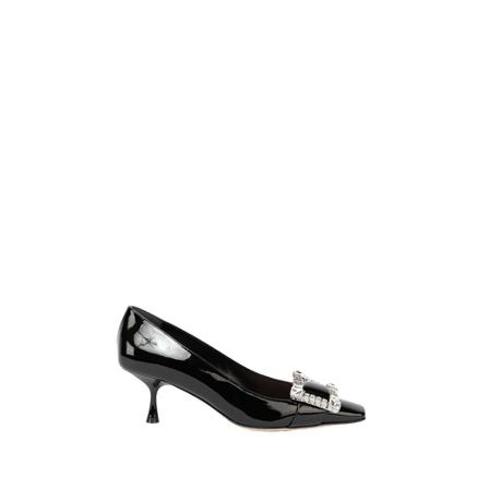 Sergio Rossi, Pumps Zwart, Dames, Maat:38 EU