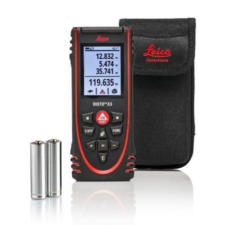 Leica Disto X3 Avstandsmåler med Bluetooth, Laserinstrumenter