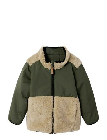 name it | Nmmmagnus Sherpa Jacket Rev | 98