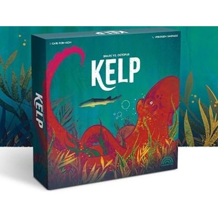 KELP Brädspel Haj mot Bläckfisk Portabelt Familjespel Set Rolig Present