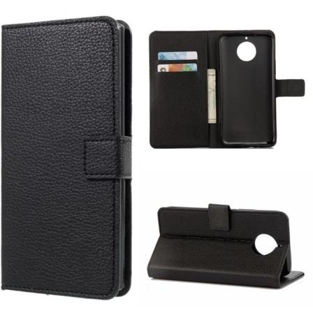 Plånboksfodral Moto G5S - Svart Black