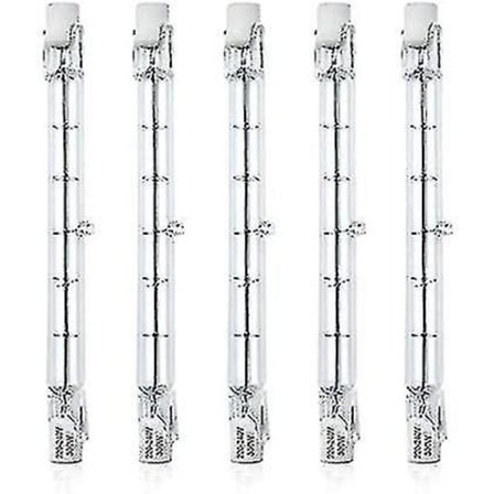 5 stk. Dæmpbare R7s 118mm 300w Halogen Pære Ac 220-240v 3100lm Lineær Halogen Spotlight Til Landskabsbelysning, Sikkerhed, Gadebelysning