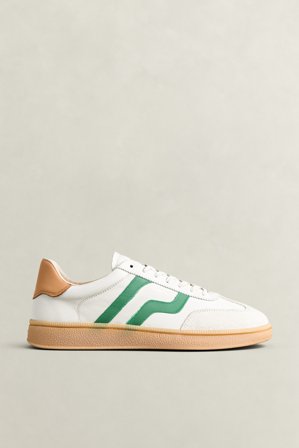 GANT Herren Cuzmo Sneaker aus Leder (45) Weiß