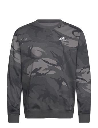M Bl Camo Crw Grey Adidas Sportswear