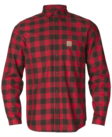 Härkila Skandinavisk L/S Red check