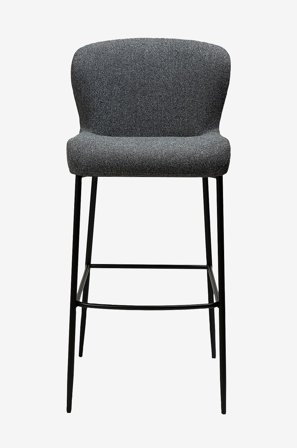 DAN-FORM - Glam barstol 1 pakke - Grå - Barstole & -taburetter - Fra Homeroom
