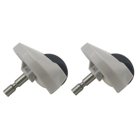 2-pack ersättningshjul (vita) till irobot Roomba 6