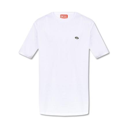 Diesel T-Just-Doval-PJ T-shirt Hvid, Herre T-shirts