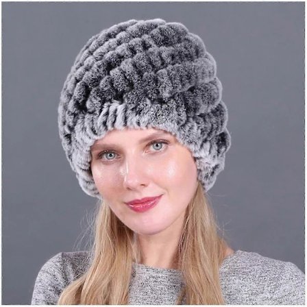 Pelslue for damer med plysjfôr, holder varmen for kalde vinteraktiviteter utendørs 13