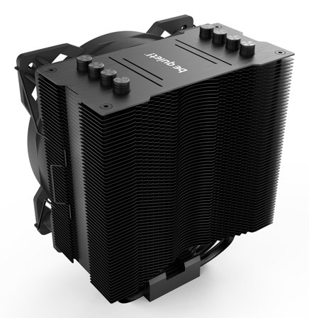 be quiet! Pure Rock 2 Black, CPU cooler (black, elegant black surface)