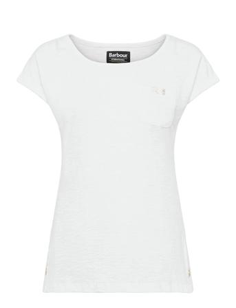 B.intl Qualify Top White Barbour
