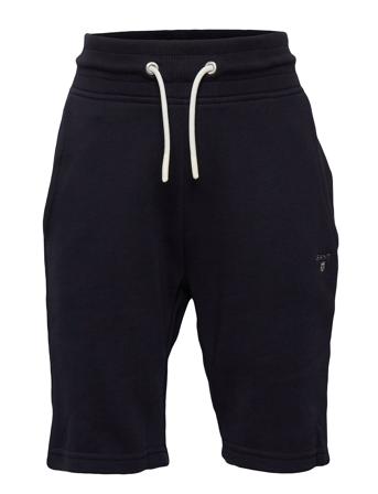 The Original Sweat Shorts Shorts Sweat Shorts Blå GANT*Betinget Tilbud
