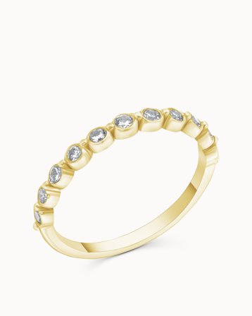 Alliancering Luna 18K Gultguld - Forlovelsesringe & Vielsesringe hos Vanbruun