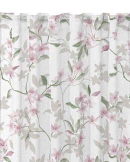 Multibåndslengde Gertrud blomstrete 2-pk Rosa