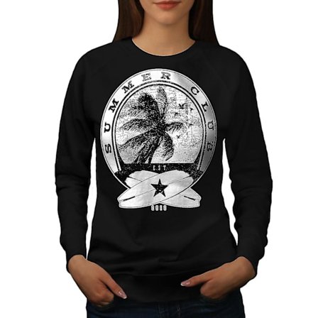 Summer Surf Waves Usa Sweatshirt för kvinnor