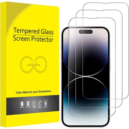 3X Herdet Glass Skjermbeskytter iPhone 13 Pro Max / iPhone 14 Pro Max Transparent_xx