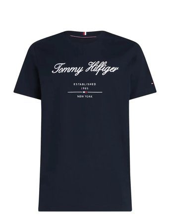 Tommy Hilfiger | Script Logo Tee | S