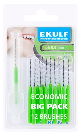 Ekulf Mellemrumsbørste 0,9, Medicin & Pleje, Mund & Tandpleje, Tandstikker