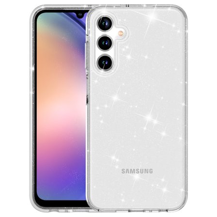 Samsung Galaxy A35 Kuori Glitter Läpinäkyvä
