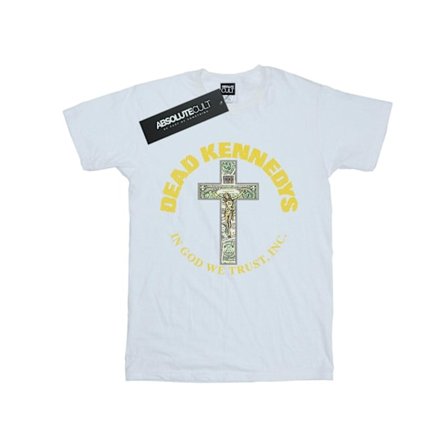 Dead Kennedys Mens In God We Trust T-Shirt S Vit