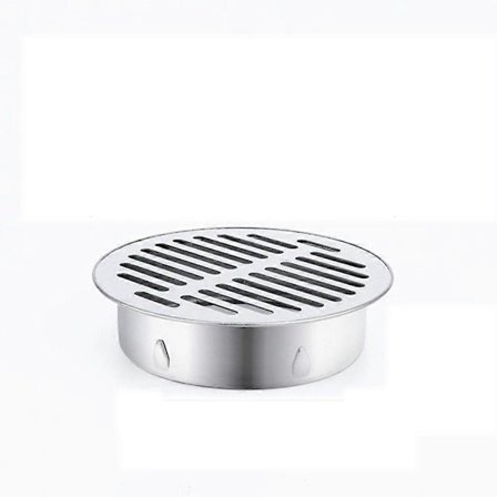 Rundt dreneringssluk Utendørs balkong Gulvsluk Regnrørhette Gulvsil Dreneringsstopper Plugg