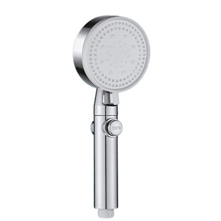 High Pressure Handheld Shower Head With Silicone Outlet Self-cleaning Shower