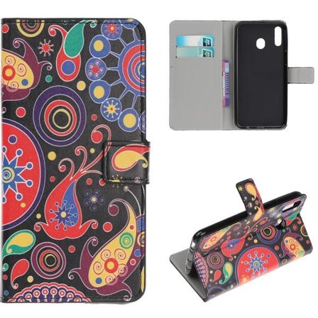 Plånboksfodral Samsung Galaxy A40 - Paisley