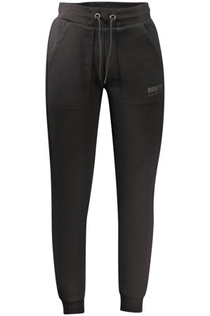 Rifle Pantalone Tuta Lungo Uomo Nero