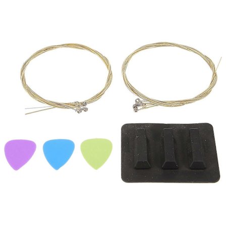 Guitartilbehør Guitartilbehør Begyndere Vedligehold Instrumentydelse 1 Sæt[D]