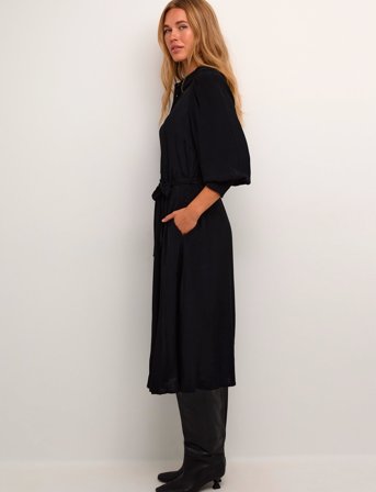 Kaffe Kaemine Oline Dress - Black - 44