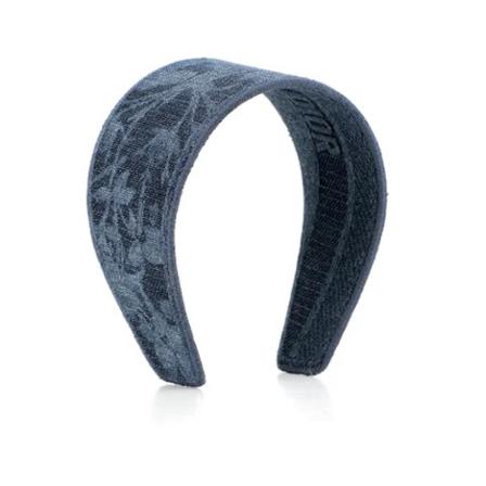 Dior Vintage Pre-owned Denim hrspaender Blå, Dame Vintage Accessories, Størrelse: ONE Size