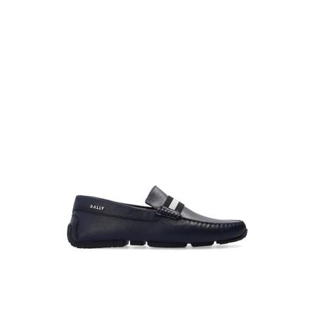 Bally, Pearce leather moccasins Niebieski, Mężczyzna, Rozmiar: 41 EU