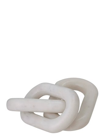 Bloomingville Adee Deco, White, Marble - White - ONE SIZE