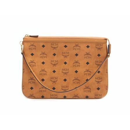 MCM Pre-owned, Shoulder Bags Bruin, Dames, Maat:ONE Size