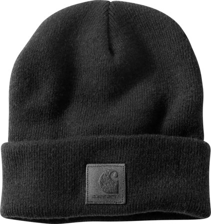 Carhartt Black Label Watch Hat Unisex beanies Black OneSize