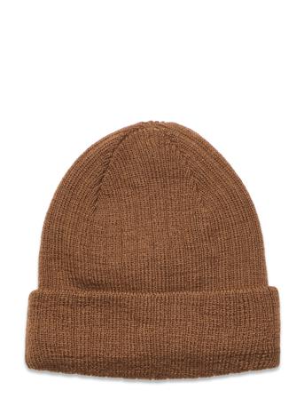 Nmngerson Knit Hat Au Lil Accessories Headwear Hats Beanies Brun Lil'Atelier