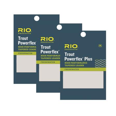 RIO PowerflexPlus Leader 9 ft 3 pack - 5X 0,15mm/2,7kg
