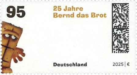 Tyskland - Brødet Bernd - Postfrisk frimærke