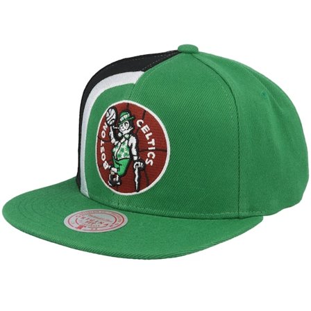 Mitchell & Ness - NBA Green snapback Czapka Z Daszkiem - Boston Celtics Retroline Green Snapback @ Hatstore