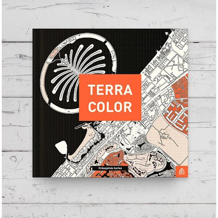 Terra Color : målarbok med kartor 9789984077192