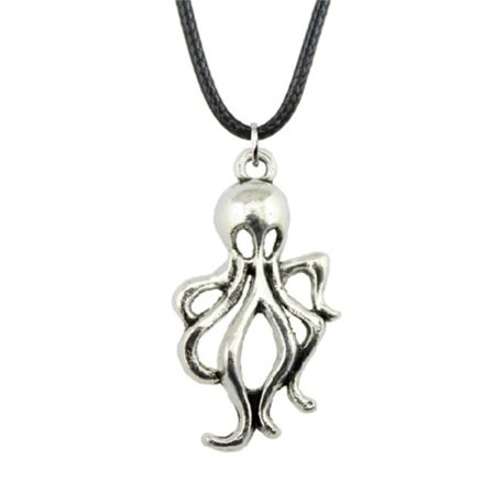 Necklace - Octopus - Kraken - Mini - Cord