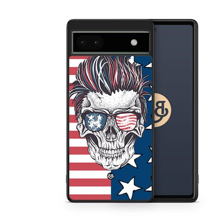 Bjornberry Skal Google Pixel 6a - USA Dödskalle