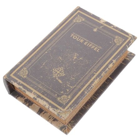 Falsk Bok Boks Vintage Oppbevaring Bokformet Boks Antikk Western Bok Oppbevaringsboks