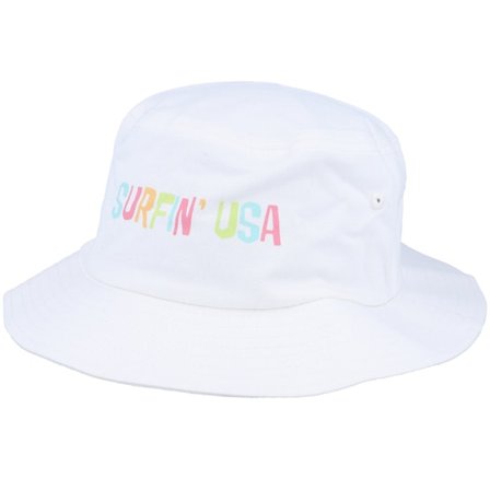 American Needle - White bucket Sombrero - Usa Twill Sccreen White Bucket @ Hatstore