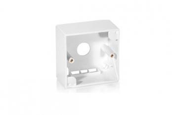 Equip Universal surface mounting box f.equip pro keystone jacks signal white