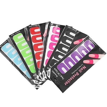 Perfekt Manikyr: Peel Off-Tape för Nagellack & Konst